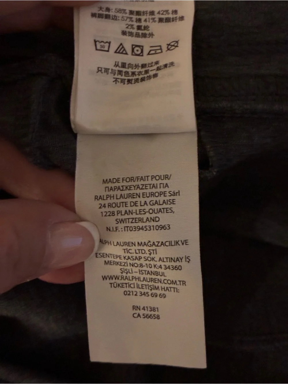 Polo by Ralph Lauren Grey Jogger Sweatpants